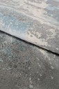 Килим Luxury 06185a blue-d.grey овал